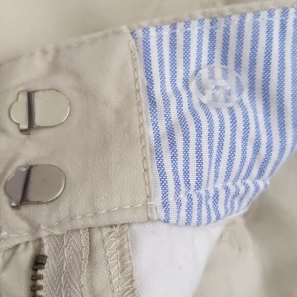 Tommy Hilfiger Khaki Chino Bermuda Shorts Sz0 - Picture 7 of 9